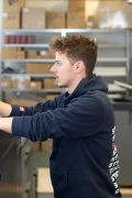 Am Bedienstand im Digitaldruck